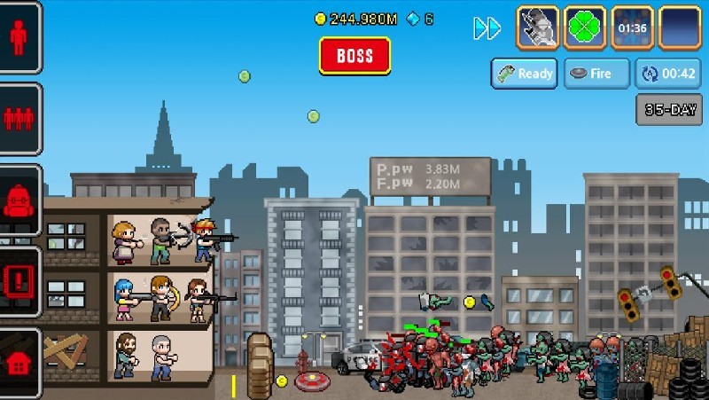 100 DAYS - Zombie Survival screenshot 1