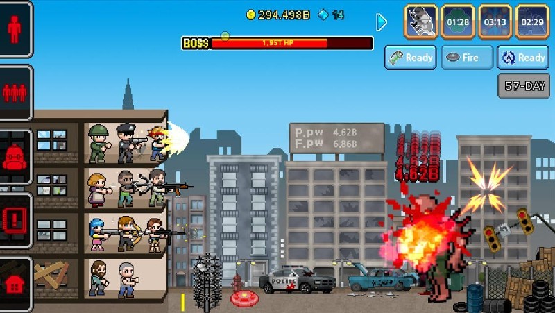 100 DAYS - Zombie Survival screenshot 3