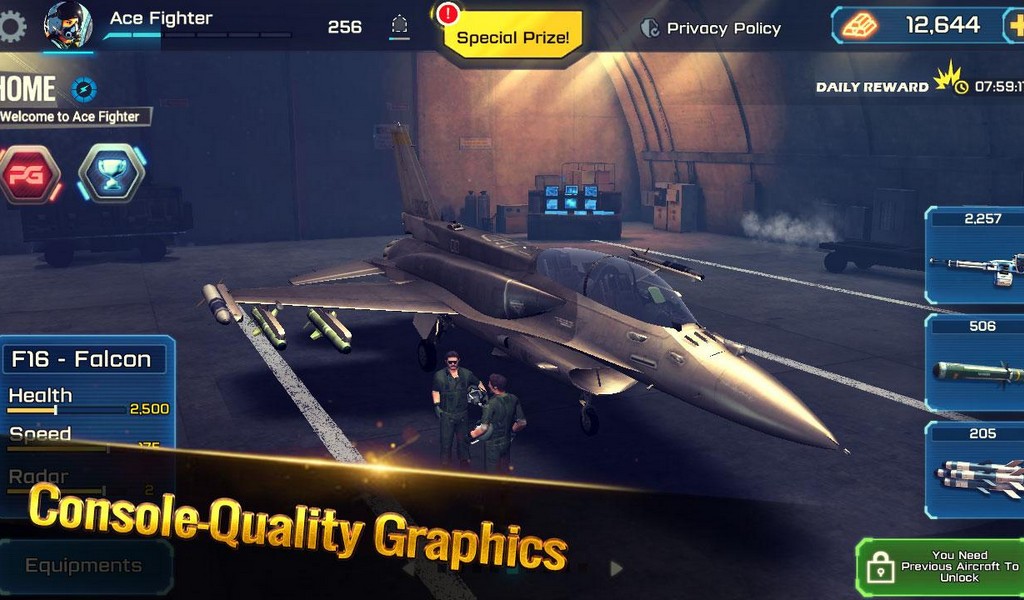 Ace Fighter screenshot 2