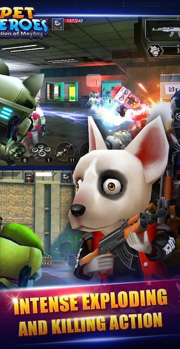 Action of Mayday: Pet Heroes screenshot 1