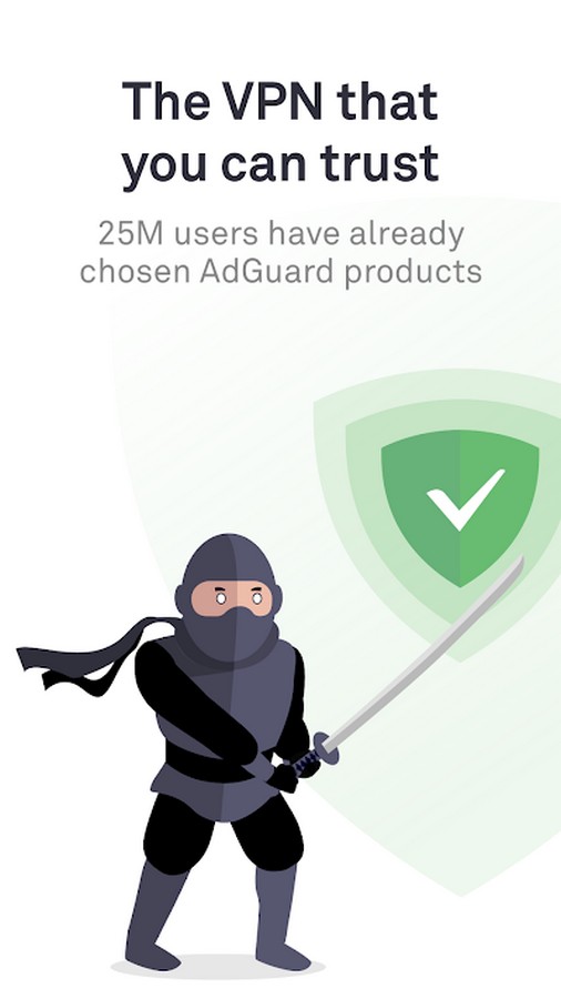 AdGuard VPN screenshot 1