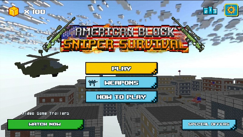 American Block Sniper Survival screenshot 3