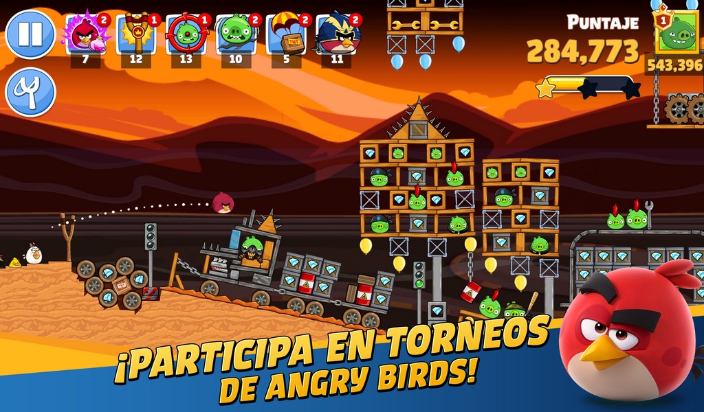 Angry Birds Friends screenshot 1