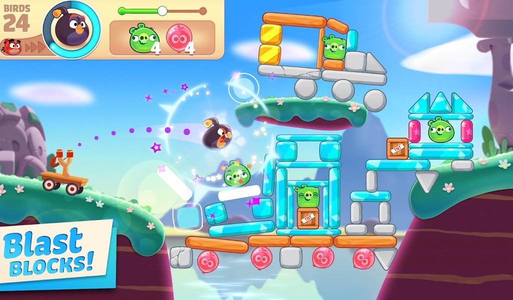 Angry Birds Journey screenshot 1