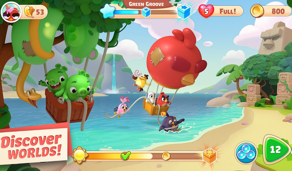 Angry Birds Journey screenshot 2