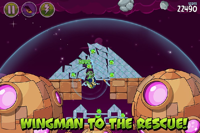 Angry Birds Space HD screenshot 3