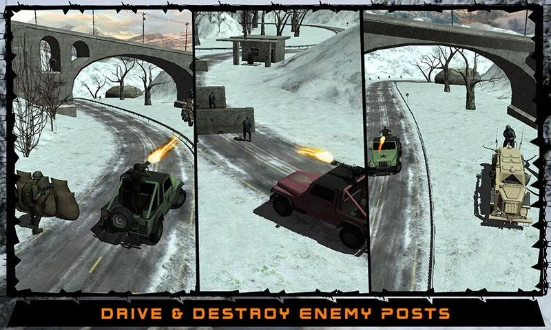 Army War Truck Driver Sim 3D screenshot 2