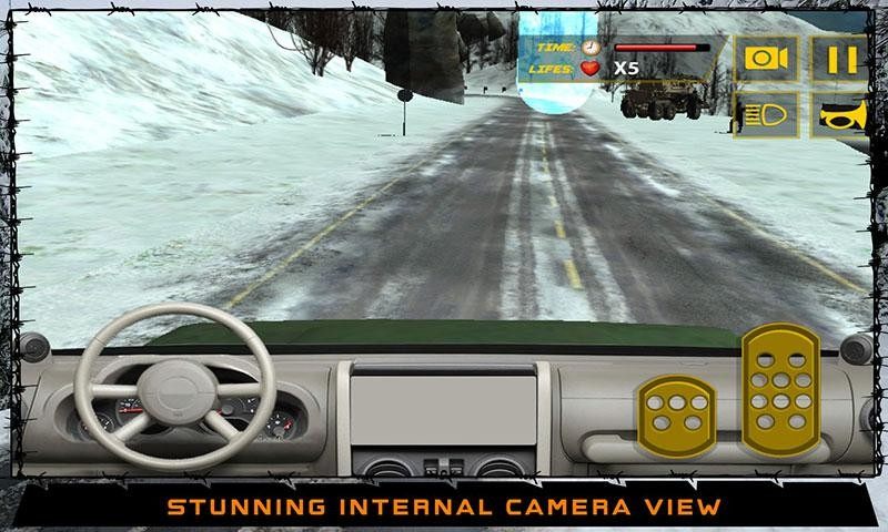 Army War Truck Driver Sim 3D screenshot 3