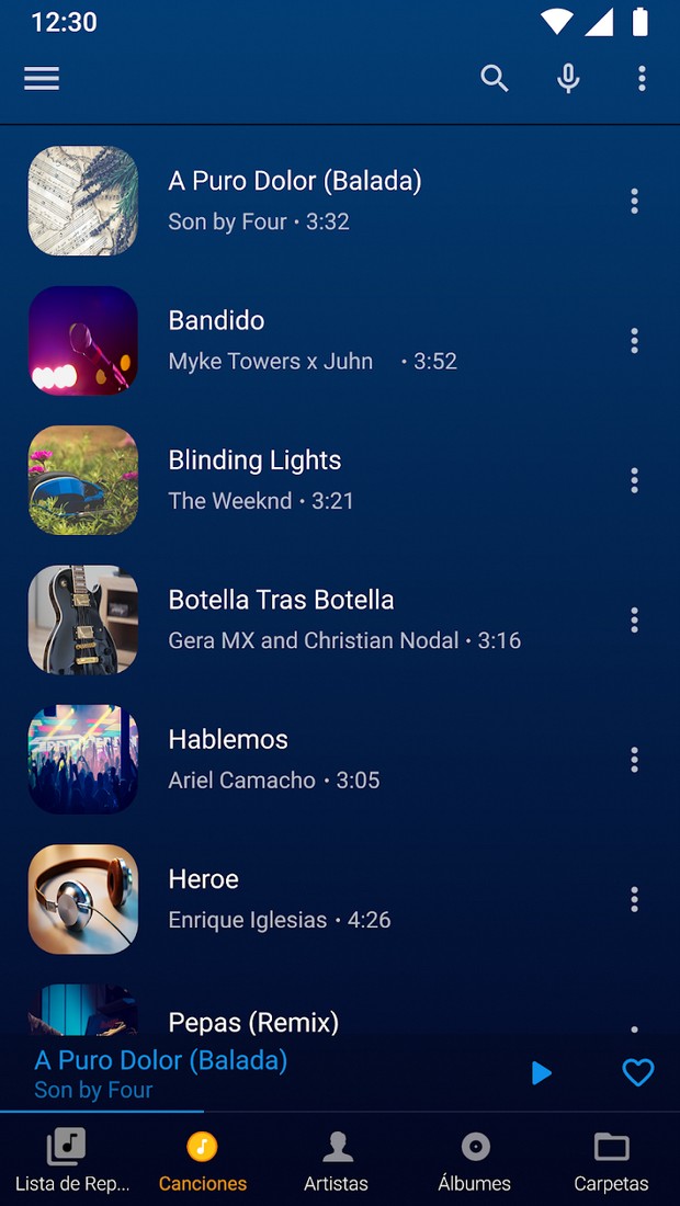 Audify Player screenshot 1