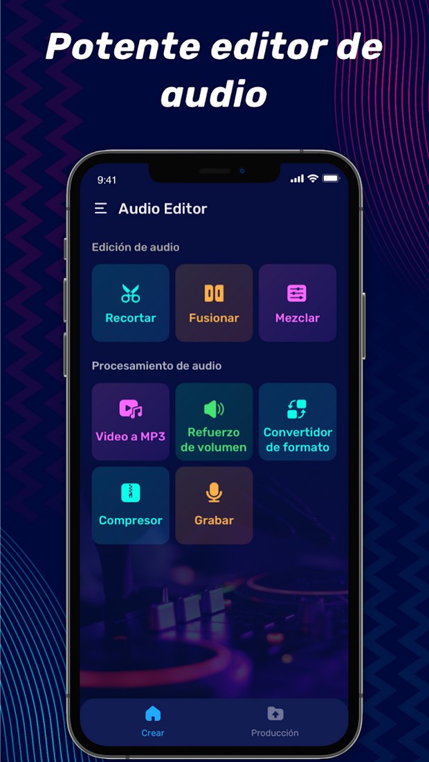 Audio Editor Pro screenshot 1