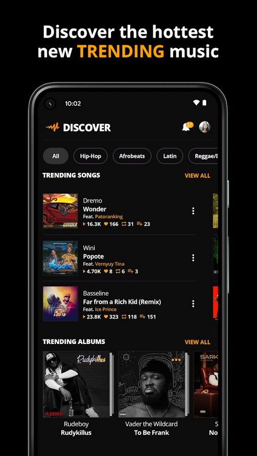 Audiomack screenshot 3