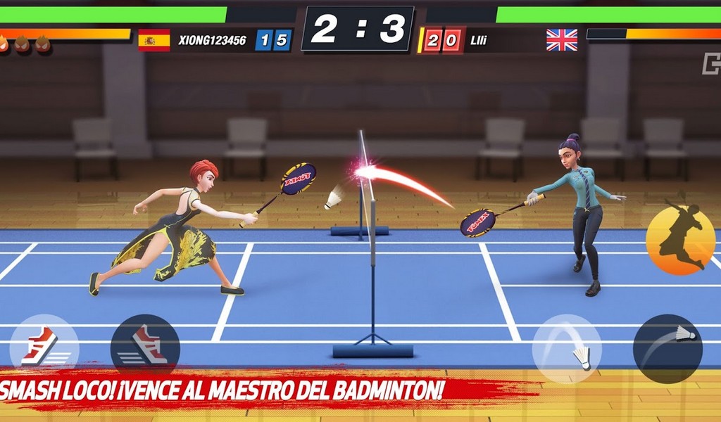 Badminton Blitz screenshot 1