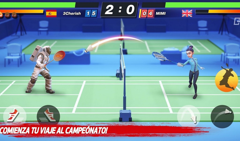 Badminton Blitz screenshot 2