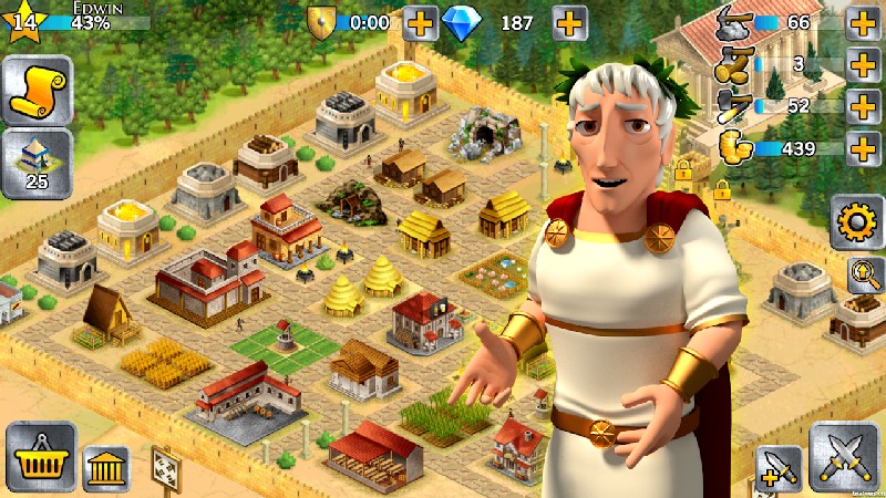 Battle Empire: Rome War Game screenshot 2