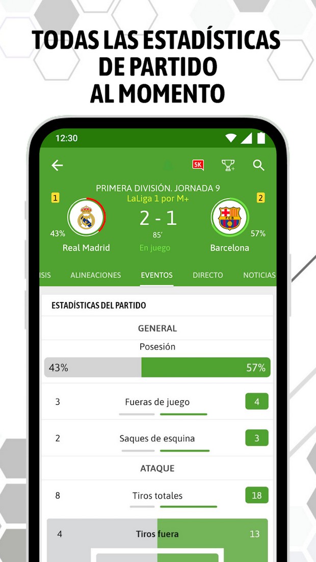 BeSoccer screenshot 1