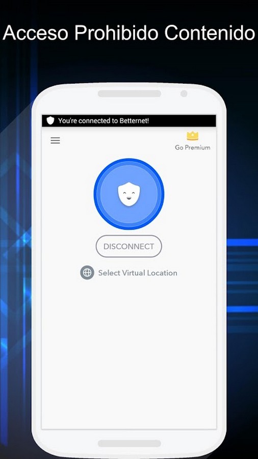 Betternet VPN screenshot 1