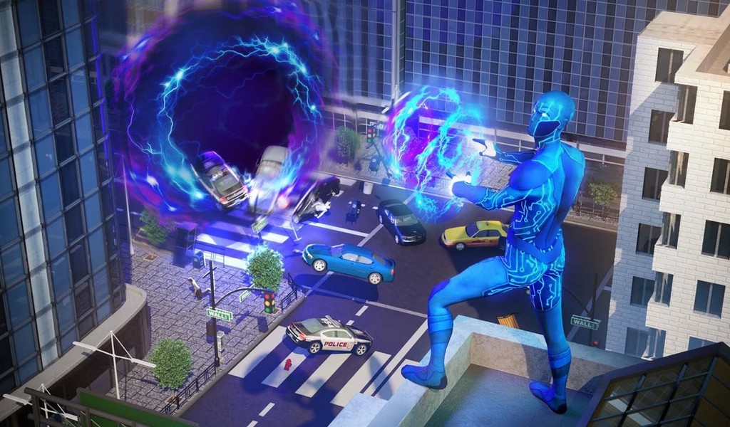 Black Hole Hero: Vice Vegas Rope Mafia screenshot 1