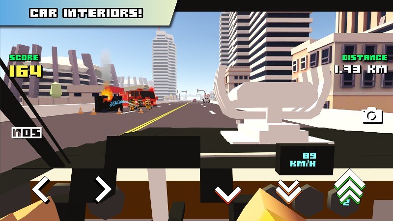 Blocky Car Racer screenshot 3