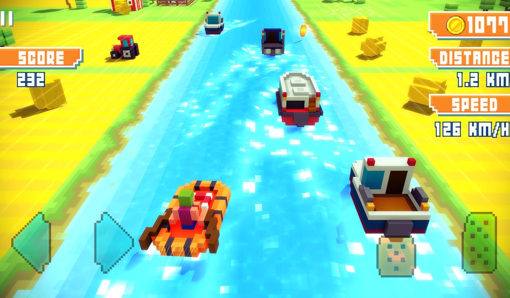 Blocky Highway screenshot 2