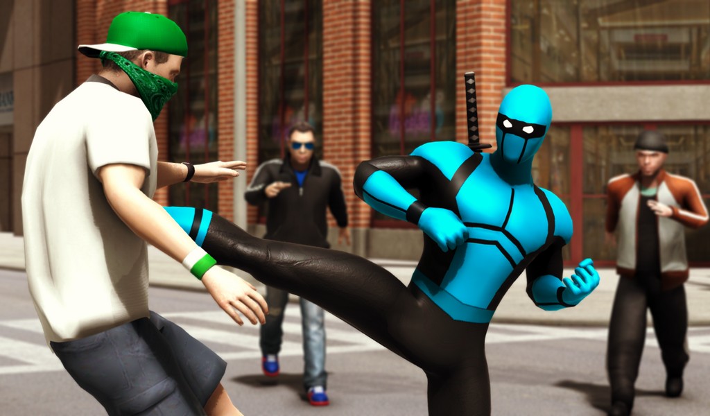 Blue Ninja screenshot 1