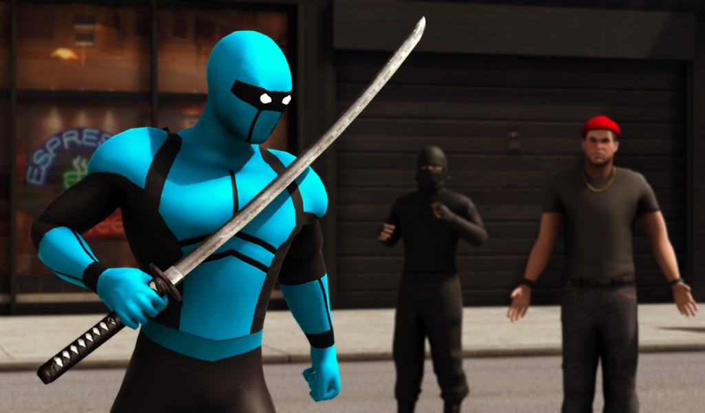 Blue Ninja screenshot 2