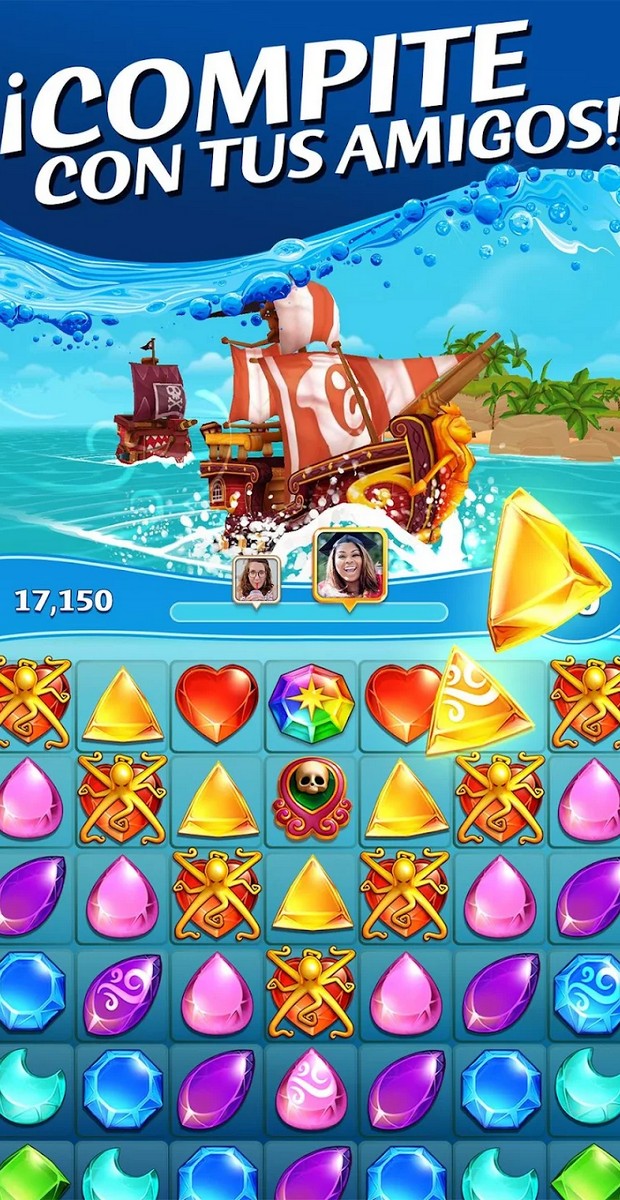 Booty Quest - Pirate Match 3 screenshot 2