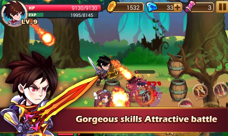 Brave Fighter: Demon Revenge screenshot 1
