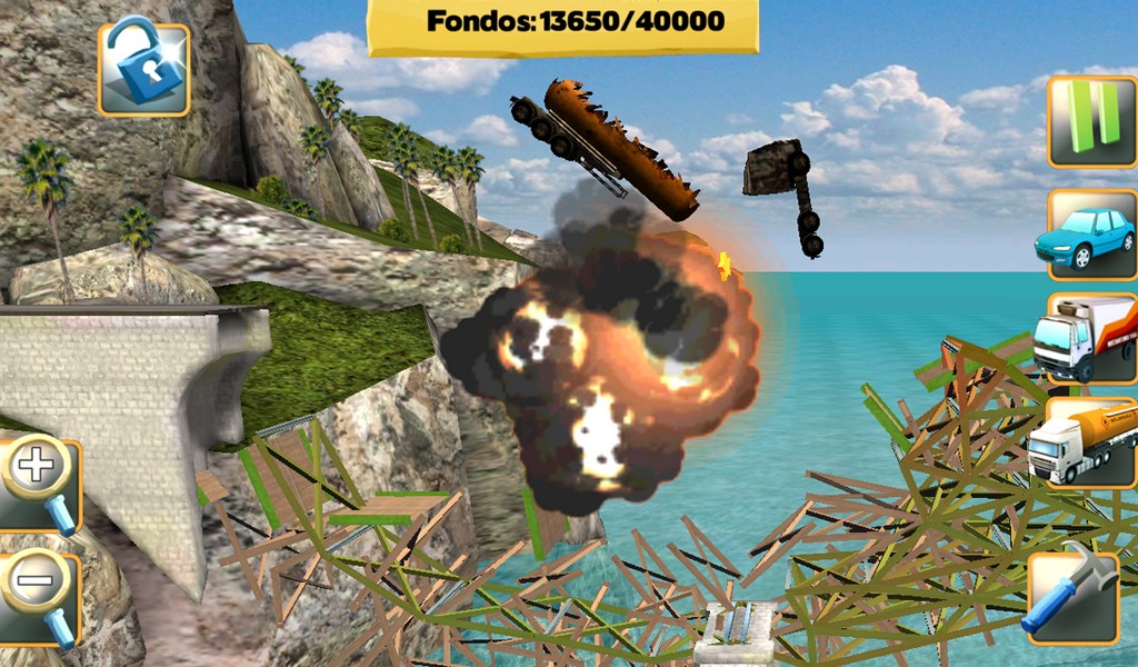 Bridge Constructor screenshot 2