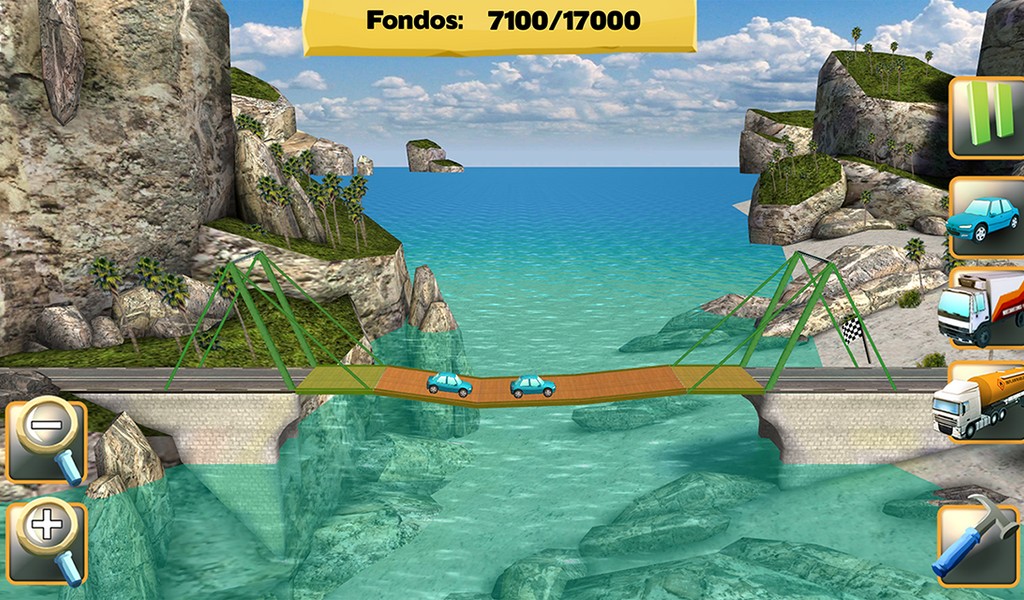 Bridge Constructor screenshot 3