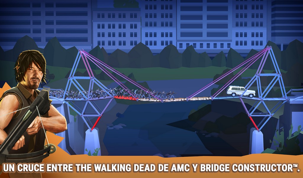 Bridge Constructor: The Walking Dead screenshot 1