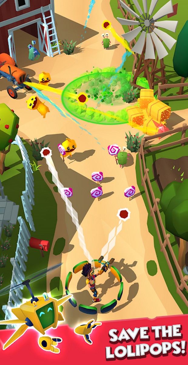 Candy Patrol: Lollipop Defense screenshot 1