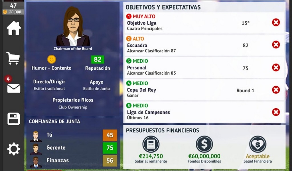 Club Soccer Director 2021 screenshot 3