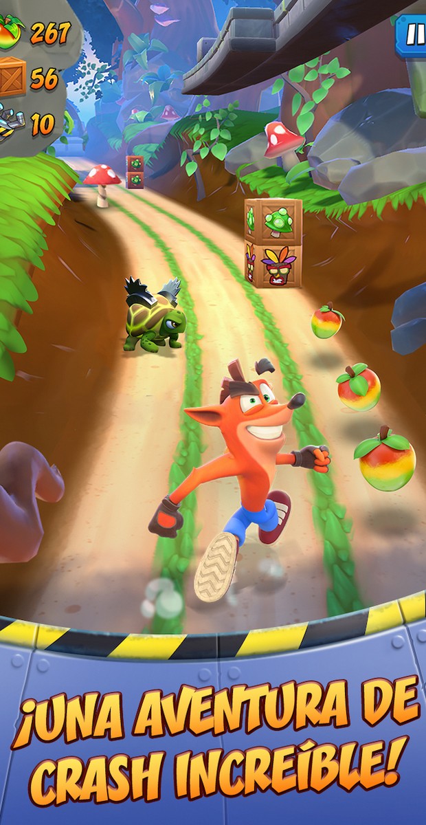 Crash Bandicoot: On the Run! screenshot 1