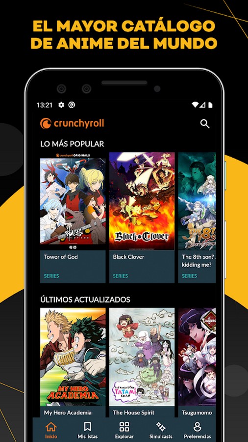 Crunchyroll screenshot 1