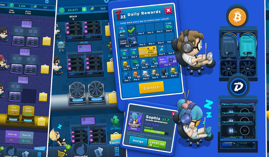 Crypto Idle Miner screenshot 3