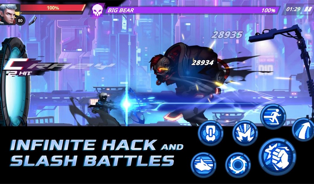 Cyber Fighters screenshot 3