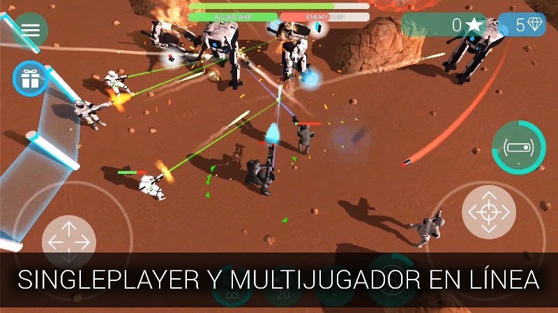 Combat of CyberSphere: Online screenshot 1