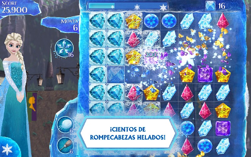 Disney Frozen Free Fall screenshot 1