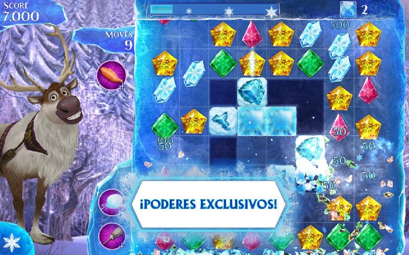 Disney Frozen Free Fall screenshot 3