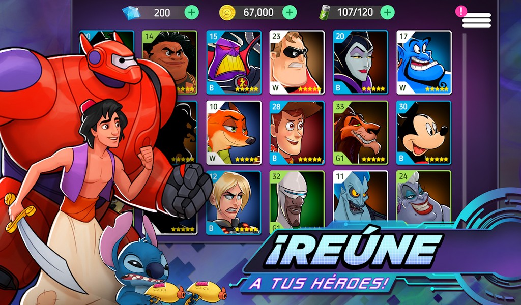 Disney Heroes: Battle Mode screenshot 2