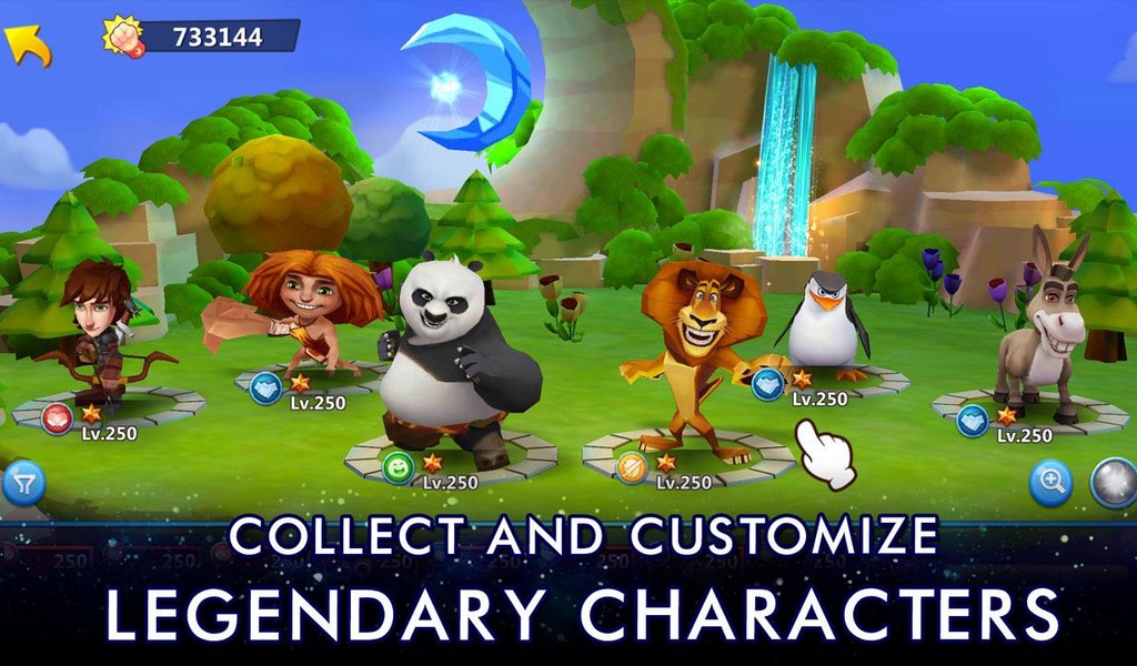 DreamWorks Universe of Legends screenshot 2