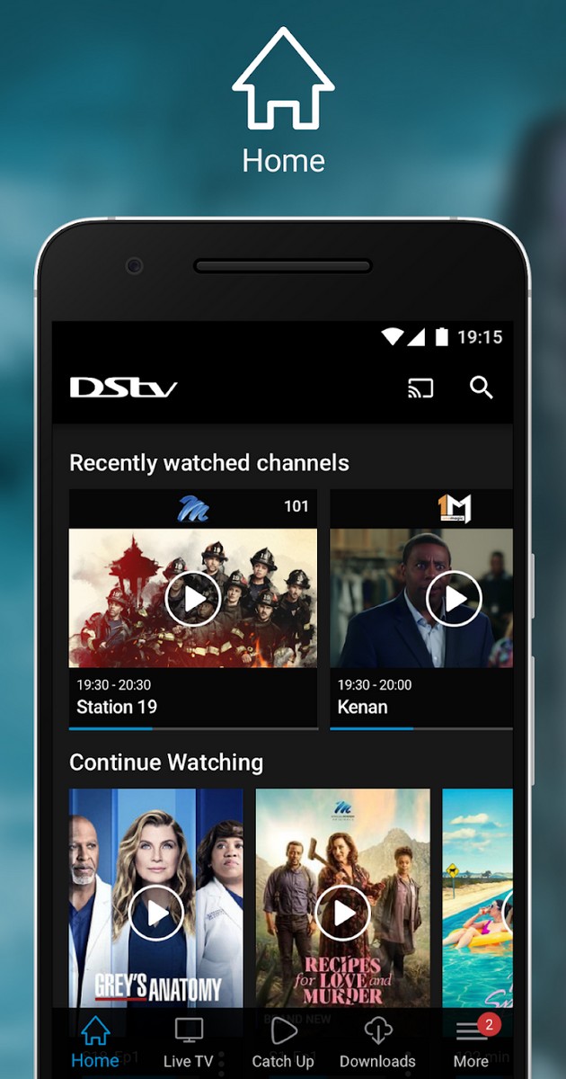 DStv screenshot 1