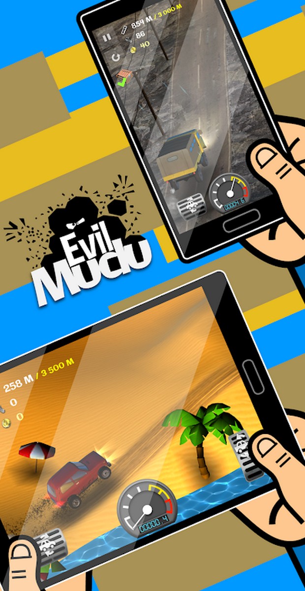 Evil Mudu - Hill Climbing Taxi screenshot 2