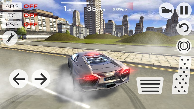 Extreme Car Driving Simulator screenshot 1