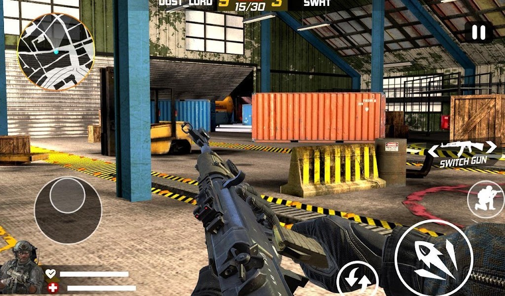 Frontline Combat Sniper Strike: Modern FPS hunter screenshot 1