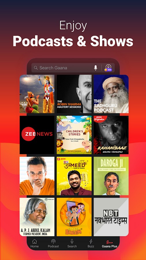 ​Gaana Music screenshot 2