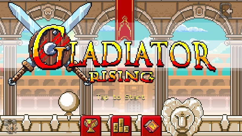 Gladiator Rising: Roguelike RPG screenshot 1
