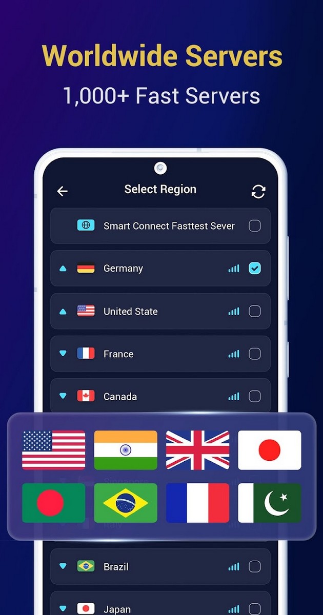 Global VPN screenshot 2