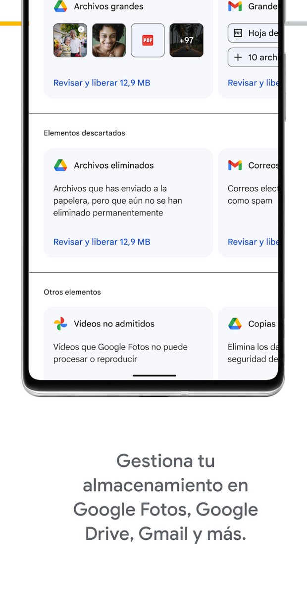 Google One screenshot 2