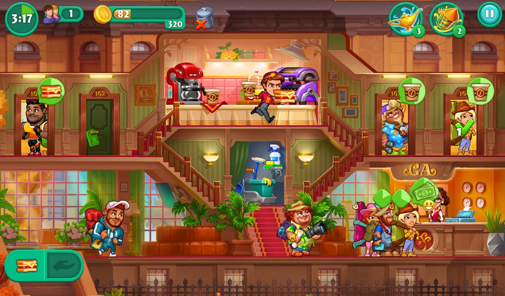 Grand Hotel Mania screenshot 2